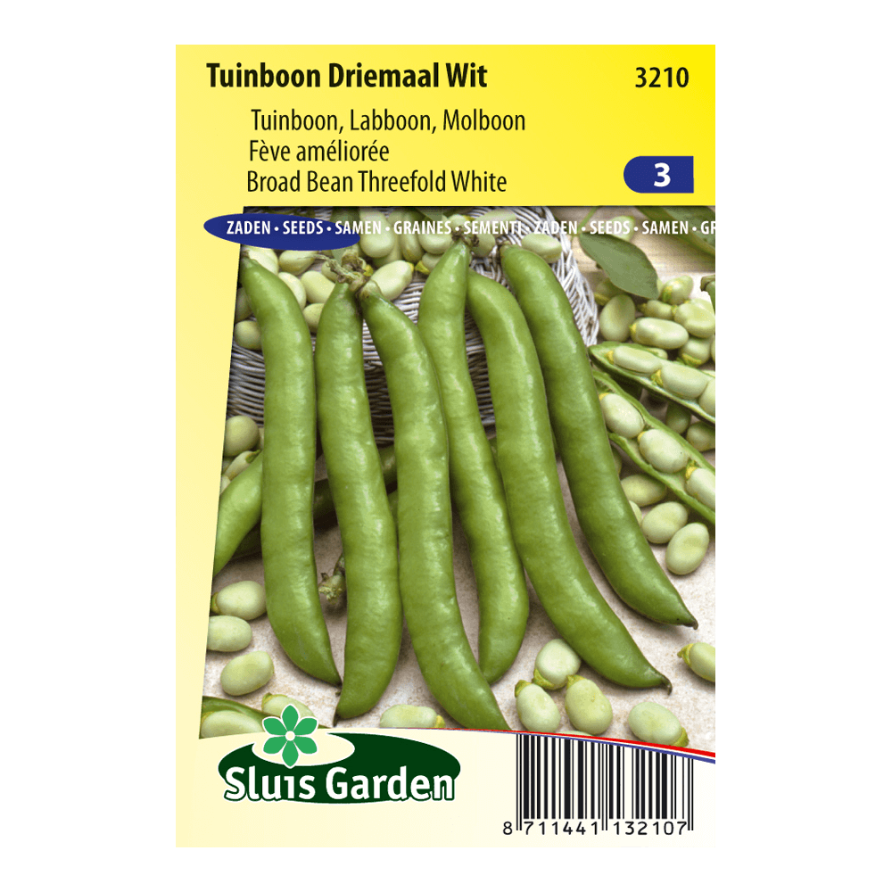 tuinboon-driemaal-wit-acd4f5b27797.png Tuinboon Driemaal Wit - Afbeelding 1